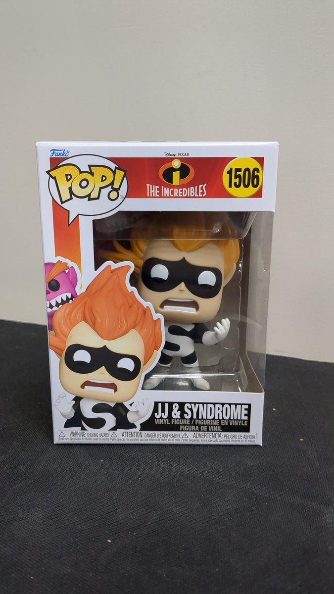 Disney Pixar The Incredibles 1506 JJ and Syndrome Funko pop