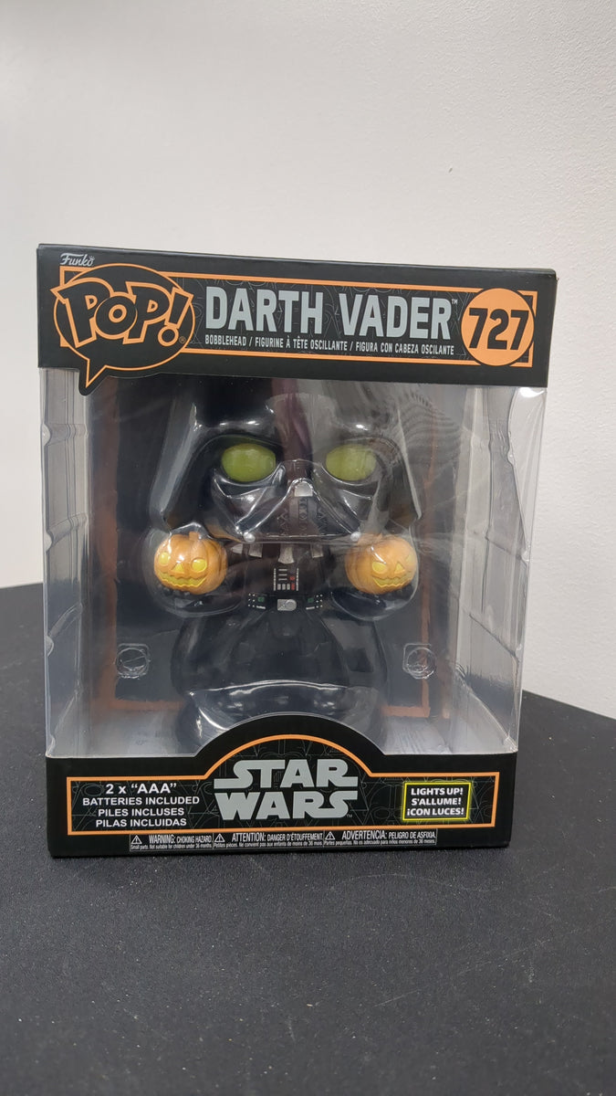 Figurine Funko Pop! Star Wars Dark Vador Halloween - Édition Lumineuse #727, Neuf