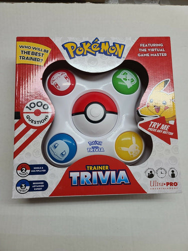 2020 Pokemon Trainer Handheld Trivia Game Zanzoon Electronic 1000 Questions NEW