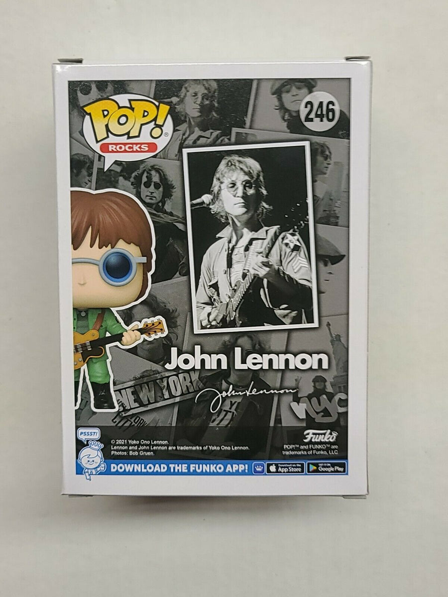 Funko Pop! Rocks John Lennon Con Chaqueta Militar – Figura De Vinilo De 9,5 Cm – Coleccionable Oficial Para Fans De La Música Y Regalos Originales