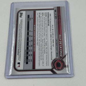 2022 Bowman Elly De La Cruz 1st Bowman Paper Prospect Cincinnati Reds