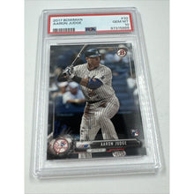 Load image into Gallery viewer, 2017 Bowman Aaron Judge Rookie Card RC #32 PSA 10 New York Yankees GEM MINT