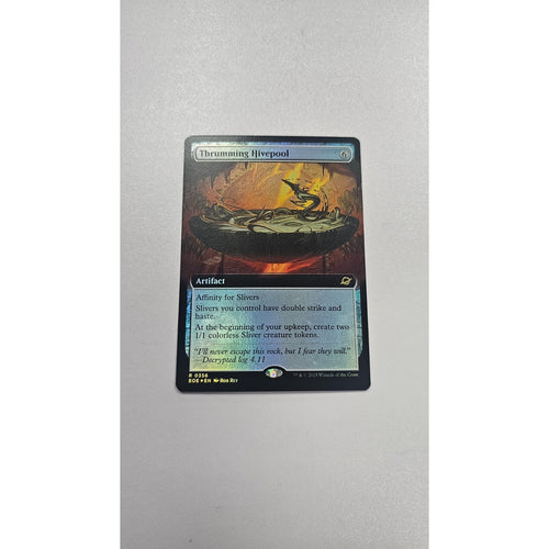 Thrumming Hivepool (Extended Art) Edge of Eternities Foil