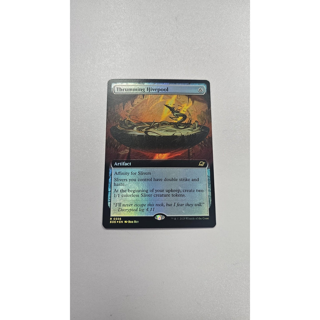 Thrumming Hivepool (Extended Art) Edge of Eternities Foil