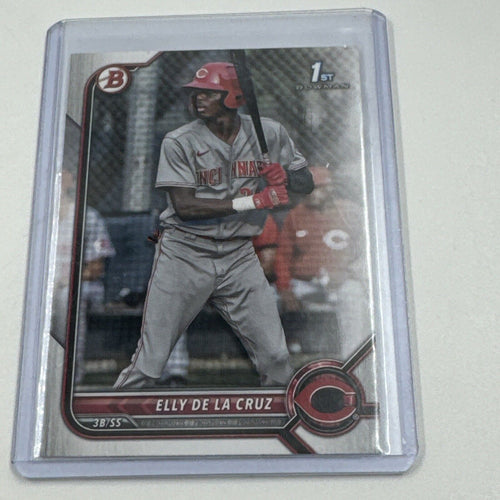 2022 Bowman Elly De La Cruz 1st Bowman Paper Prospect Cincinnati Reds