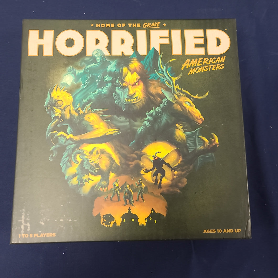 Horrified American Monsters Board Game