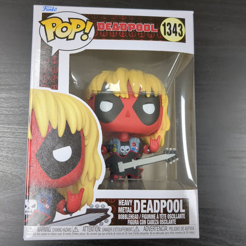 Deadpool Heavy Metal Funko Pop