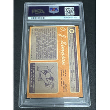 Load image into Gallery viewer, OJ Simpson HOF Signed Autograph 1970 Topps Rookie Card Bills Mafia PSA 10 AUTO