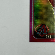 Load image into Gallery viewer, Jordan Lawlar 2024 Topps Chrome Red Refractor Rookie 1/5 SSP
