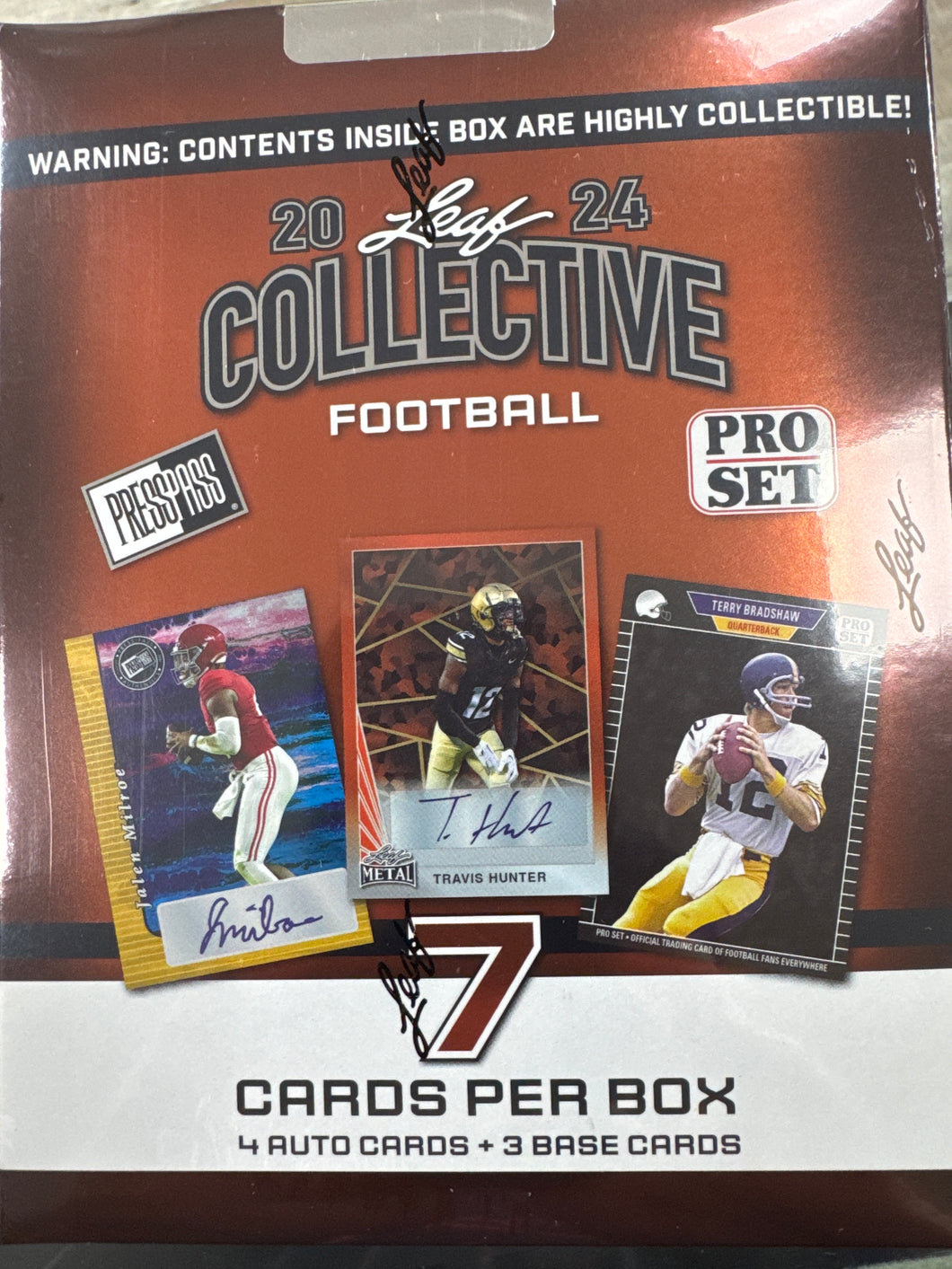 2024 Leaf Collective Football hobby box