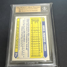 Load image into Gallery viewer, Greg Maddux 1987 Topps Traded RC Rookie Card BGS 9.5 Gem