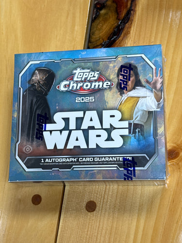 2025 Topps Chrome Star Wars Hobby box