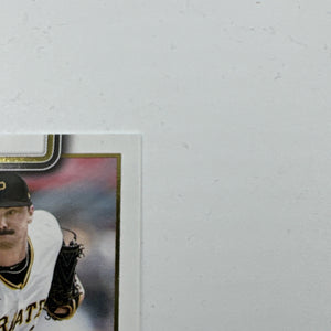 2025 Topps Series 1 Paul Skenes On Card Auto Pittsburgh Pirates ROY #98