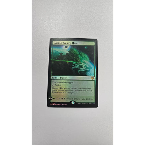 Evendo, Waking Haven Prerelease Cards Foil