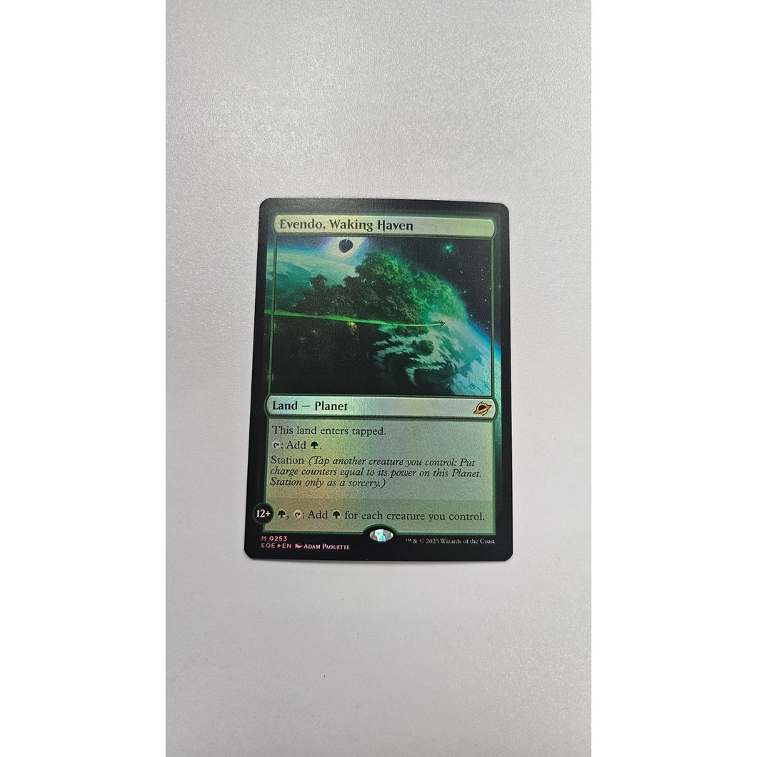 Evendo, Waking Haven Prerelease Cards Foil
