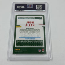 Load image into Gallery viewer, 2023 Optic Josh Allen #22 Holo Prizm Refractor PSA 10 Gem Mint Card Silver