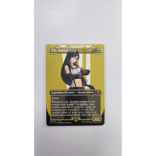 Tifa, Martial Artist (Borderless) Commander