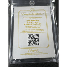 Load image into Gallery viewer, 2024 Keepsake Edition -Triple Patch Triple Gem Marino Elway Staubach /99 #375