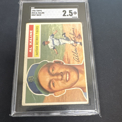 1956 Topps #20 Al Kaline SGC 2.5