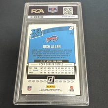 Load image into Gallery viewer, 2018 Panini Donruss Rated Rookie Josh Allen #304 PSA 10 GEM MT Rookie RC