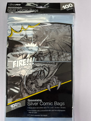 100 Ultra Pro resealable Comic Book Bags