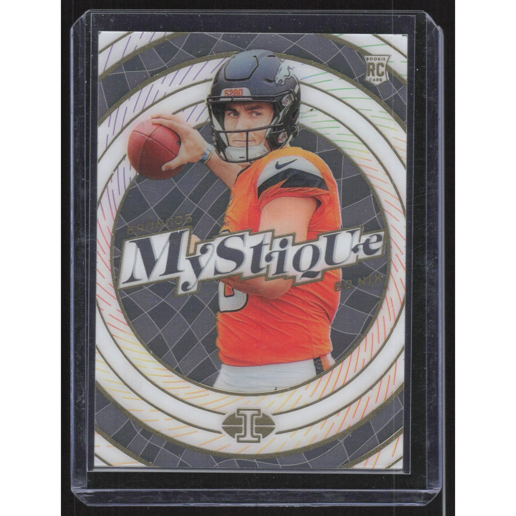 2024 Panini Illusions #3 Bo Nix Mystique