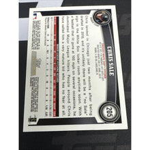 Load image into Gallery viewer, Chris Sale 2011 Topps Chrome PURPLE REFRACTOR #/499 beautiful!