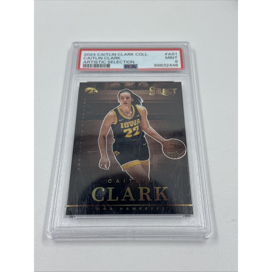2024 Panini Caitlin Clark Collection - Artistic Selections #AS1 PSA 9