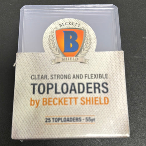 Beckett 55pt thick toploader 25 pack