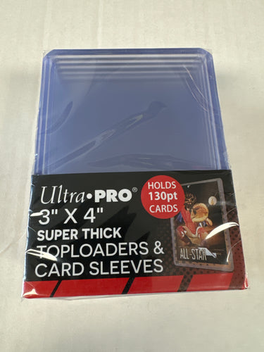 130 PT Ultra Pro Toploaders 10pk