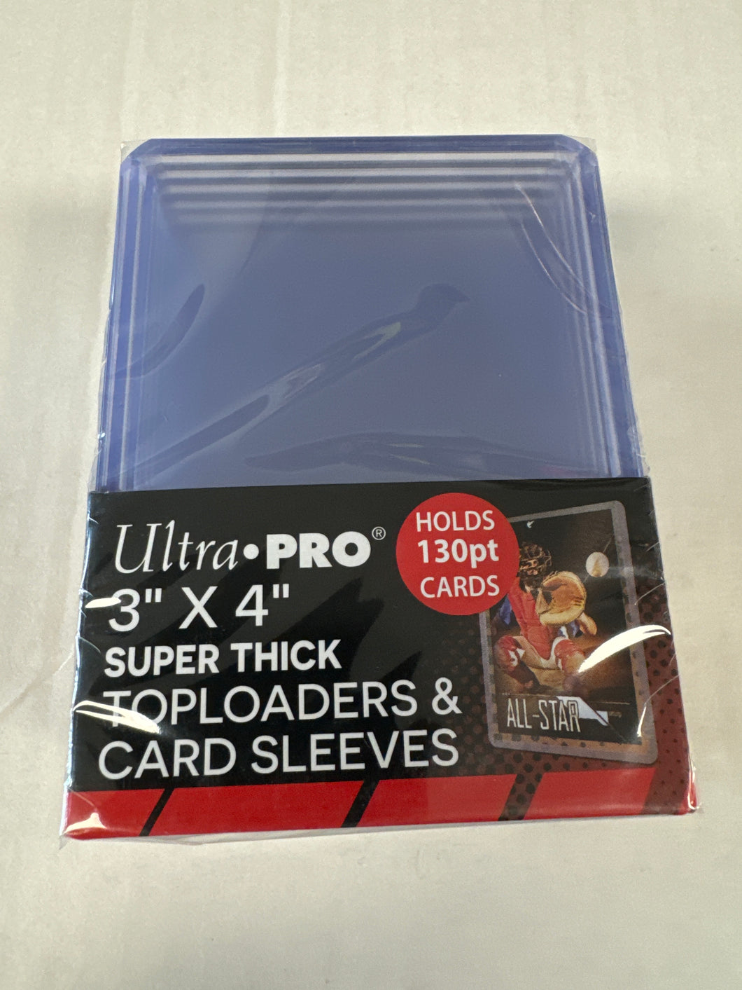 130 PT Ultra Pro Toploaders 10pk