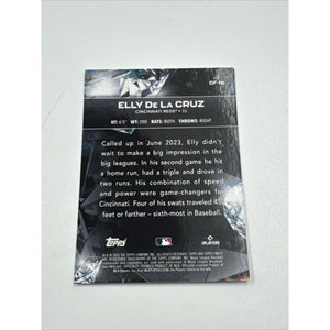 Elly De La Cruz 2024 Topps Finest Diamond Finest SSP RC Cincinnati Reds