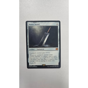 MTG Buster Sword Final Fantasy Regular 255 Mythic Rare