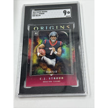 Load image into Gallery viewer, 2023 Panini Origins Rookies Red /149 CJ Stroud Rookie RC SGC 9