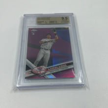 Load image into Gallery viewer, 2017 Topps Chrome Pink Refractor Aaron Judge #169 BGS 9.5 Rookie Yankees