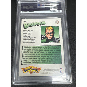 1993 Upper Deck Larry Bird Birdman PSA/DNA Authentic Card & Auto 🏀