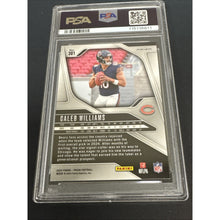 Load image into Gallery viewer, 2024 Prizm Caleb Williams SILVER PRIZM ROOKIE RC #301 PSA 8 NM-MT Chicago Bears