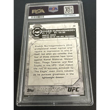 Load image into Gallery viewer, 2013 Topps UFC Bloodlines #42 Khabib Nurmagomedov PSA 10