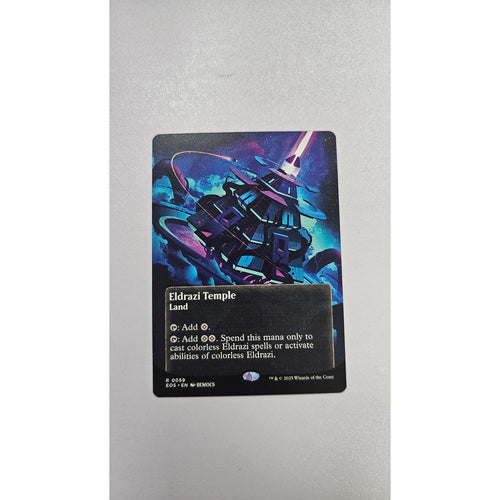 Eldrazi Temple (0059) (Borderless) - EOS - NM -