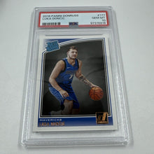 Load image into Gallery viewer, 2018-19 Panini Donruss Basketball Rated Rookie Luka Doncic #177 PSA 10