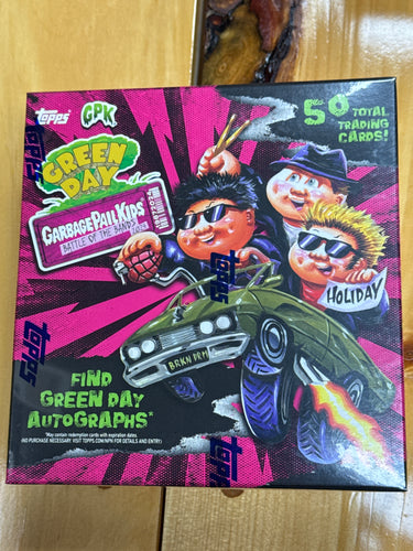 Garbage Pail Kids Battle of the Bands Green Day Hobby Box