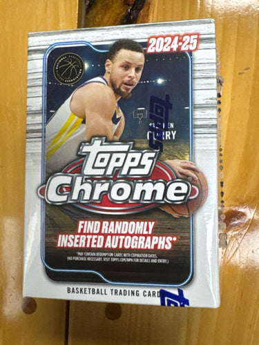2024/25 Topps Chrome Basketball Blaster Box