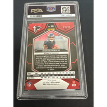 Load image into Gallery viewer, Michael Penix Jr RC Panini Mosaic Blue Prizm PSA 9 (45/99)