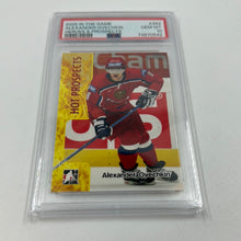 Load image into Gallery viewer, 2005 In The Game Alexander Ovechkin Heroes &amp; Prospects Rookie #362 PSA 10