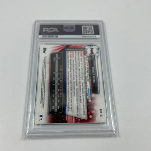 Ronald Acuna 2017 Bowman 1st BCP127 PSA 10