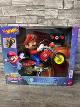 Load image into Gallery viewer, Super Mario Galaxy Movie Hot Wheels RC Mario Motorcycle