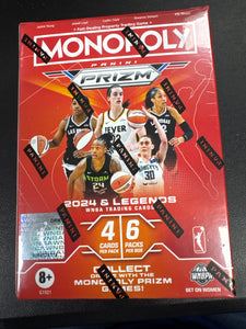 2024 Panini Prizm Monopoly WNBA Basketball 6-Pack Blaster Box