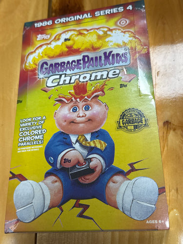 2021 Topps chrome Garbage Pail Kids hobby box