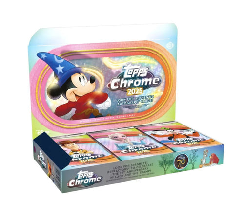2025 Disney Chrome Hobby Box serial Number break #1