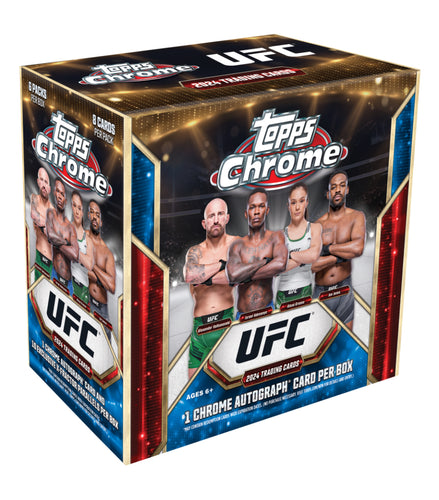 2024 Topps Chrome UFC Mega Box ( 1 auto per box)